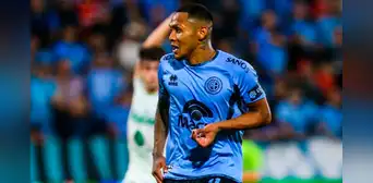 Bryan Reyna y su efusiva reacción tras ser sustituido ante Lanús por la Liga Profesional Bryan Reyna y su efusiva reacción tras ser sustituido ante Lanús por la Liga Profesional