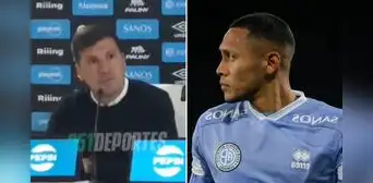 DT de Belgrano reveló por qué cambió a Bryan Reyna, sustitución que generó la molestia del peruano DT de Belgrano reveló por qué cambió a Bryan Reyna, sustitución que generó la molestia del peruano