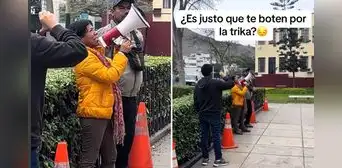 Madre causa polémica tras reclamar en la UNI por la expulsión definitiva de su hijo: "No es justo" Madre causa polémica tras reclamar en la UNI por la expulsión definitiva de su hijo: "No es justo"