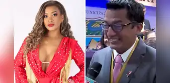Hernán Sifuentes, alcalde de SMP, NO DESCARTA la posibilidad de tener una relación sentimental con Paula Arias