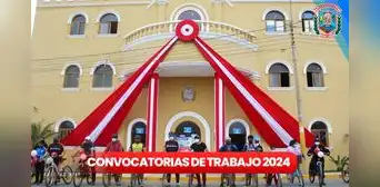 Esta municipalidad ofrece trabajos con sueldos de hasta S/3.500: necesitan personas con secundaria, egresados y más