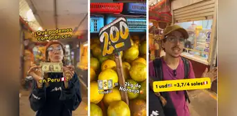 ¿Qué alcanza con 1 dólar en Perú? Argentinos visitan mercado peruano y revelan qué productos se pueden costear ¿Qué alcanza con 1 dólar en Perú? Argentinos visitan mercado peruano y revelan qué productos se pueden costear