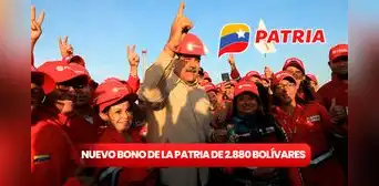 NUEVO BONO de 2.880 bolívares vía Sistema Patria: consulta cómo COBRAR en 5 pasos el SUBSIDIO en Venezuela NUEVO BONO de 2.880 bolívares vía Sistema Patria: consulta cómo COBRAR en 5 pasos el SUBSIDIO en Venezuela
