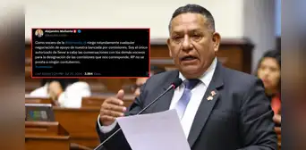 Alejandro Muñante niega apoyo a Eduardo Salhuana por Comisión de Presupuesto: "RP no se presta a ningún contubernio" Alejandro Muñante niega apoyo a Eduardo Salhuana por Comisión de Presupuesto: "RP no se presta a ningún contubernio"