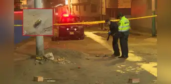 Brutal balacera en San Juan de Miraflores mata a un padre de familia y deja herido en las afueras de cantina Brutal balacera en San Juan de Miraflores mata a un padre de familia y deja herido en las afueras de cantina