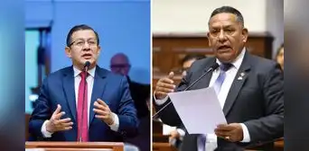 Presidente del Congreso se pronuncia sobre chat entre Esdras Medina y Richard Acuña: “Tendrá que ser investigado” Presidente del Congreso se pronuncia sobre chat entre Esdras Medina y Richard Acuña: “Tendrá que ser investigado”
