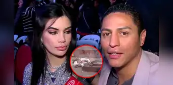 Jonathan Maicelo y Samantha Batallanos se enfrentaron a mujer tras incidente en la vía pública