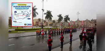 Fiestas Patrias 2024: conoce calles y avenidas cerradas este 28 y 29 de julio en centro histórico de Lima