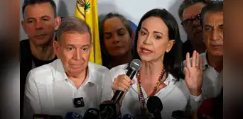 María Corina Machado pide a la Fuerza Armada de Venezuela hacer respetar el voto del pueblo María Corina Machado pide a la Fuerza Armada de Venezuela hacer respetar el voto del pueblo