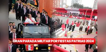 Última hora de la Gran Parada y Desfile Cívico Militar 2024, en directo Última hora de la Gran Parada y Desfile Cívico Militar 2024, en directo