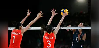 RESULTADO Estados Unidos vs. China vóley HOY: cómo quedó el partido femenino en los JJOO París 2024 RESULTADO Estados Unidos vs. China vóley HOY: cómo quedó el partido femenino en los JJOO París 2024