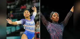 Conoce a la primera gimnasta en ejecutar el salto mortal de Simone Biles en los Juegos Olímpicos 2024 Conoce a la primera gimnasta en ejecutar el salto mortal de Simone Biles en los Juegos Olímpicos 2024