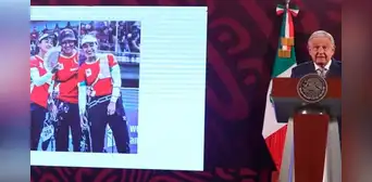 AMLO felicita a medallistas mexicanas en París 2024: "pusieron en alto el nombre del querido México en las olimpiadas"
