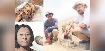 Barranca: el rostro de una maestra tejedora de hace 1.000 años d. C. Barranca: el rostro de una maestra tejedora de hace 1.000 años d. C.