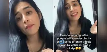 Peruana trabajó como ambulante en desfile a pesar de tener gratificación y AFP: "Siempre busquemos más" Peruana trabajó como ambulante en desfile a pesar de tener gratificación y AFP: "Siempre busquemos más"