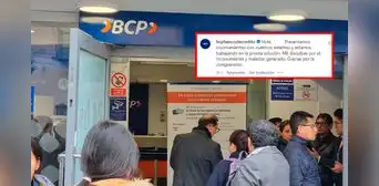BCP: usuarios reportan que agencias suspendieron atención al público tras reportarse fallas en el sistema