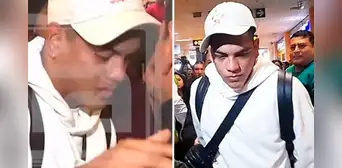 Joao Grimaldo dejó el Perú rumbo a Serbia: así fue su emotiva partida entre lágrimas