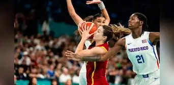 ¡Por un pelo! Puerto Rico perdió 63-62 con España por el basket femenino de los Juegos Olímpicos París 2024
