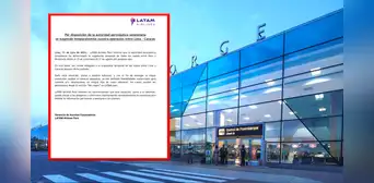 Latam suspende los vuelos de Lima a Caracas hasta el 31 de agosto debido a la crisis en Venezuela Latam suspende los vuelos de Lima a Caracas hasta el 31 de agosto debido a la crisis en Venezuela