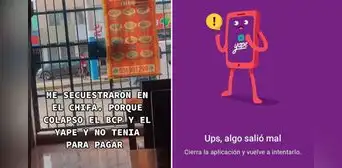 Peruano se quedó ‘secuestrado’ en chifa tras caída de Yape y usuarios dicen: “Siempre tengan efectivo”