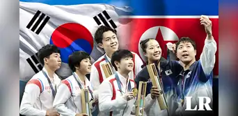 Histórica selfie: Corea del Norte y Corea del Sur celebran con foto viral en los Juegos Olímpicos Paris 2024