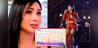 Pamela Franco comparte TAJANTE MENSAJE luego de que se hiciera público el fracaso de su gira en Europa Pamela Franco comparte TAJANTE MENSAJE luego de que se hiciera público el fracaso de su gira en Europa