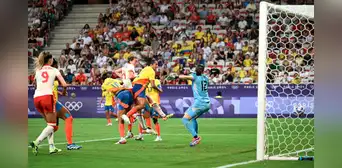 Canadá venció 1-0 a Colombia: ambos avanzaron a cuartos de final del fútbol femenino en París 2024