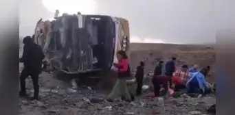 Ayacucho: despiste de bus interprovincial deja 4 muertos y 22 heridos Ayacucho: despiste de bus interprovincial deja 4 muertos y 22 heridos