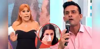 Magaly Medina CONFRONTA a Christian Domínguez por beso a Karla Tarazona: “Solo juega con sus sentimientos” Magaly Medina CONFRONTA a Christian Domínguez por beso a Karla Tarazona: “Solo juega con sus sentimientos”
