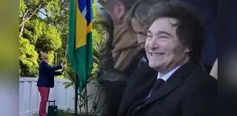 Milei agradece a Brasil tras hacerse cargo de su embajada: "Reabriremos en una Venezuela libre y democrática" Milei agradece a Brasil tras hacerse cargo de su embajada: "Reabriremos en una Venezuela libre y democrática"