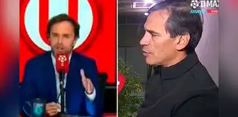 Fabián Bustos tuvo tensa discusión con periodistas de L1 Max tras derrota de Universitario: "No hay objetividad" Fabián Bustos tuvo tensa discusión con periodistas de L1 Max tras derrota de Universitario: "No hay objetividad"