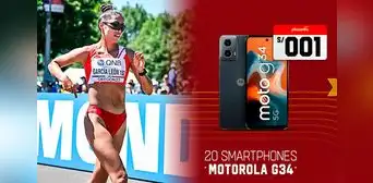 Supermercado remató televisores y celulares a S/146 por ver la participación de Kimberly García en los Juegos Olímpicos Supermercado remató televisores y celulares a S/146 por ver la participación de Kimberly García en los Juegos Olímpicos