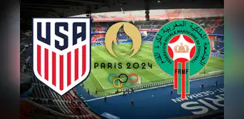 Estados Unidos cayó goleado 4-0 contra Marruecos en los 4tos de final de fútbol masculino en París 2024 Estados Unidos cayó goleado 4-0 contra Marruecos en los 4tos de final de fútbol masculino en París 2024