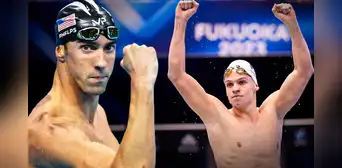 Marchand se convirtió en el primer nadador en ganar dos competencias el mismo día en París 2024: así reaccionó Michael Phelps Marchand se convirtió en el primer nadador en ganar dos competencias el mismo día en París 2024: así reaccionó Michael Phelps
