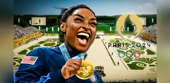 Simone Biles gana tercera medalla de oro en París 2024 y se convierte en la gimnasta más condecorada del mundo Simone Biles gana tercera medalla de oro en París 2024 y se convierte en la gimnasta más condecorada del mundo