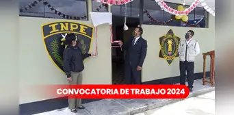 ¿Egresado o bachiller? INPE abre convocatoria en Lima, Cusco y Junín con sueldos de hasta S/7.114