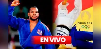 Andy Granda vs. Ushangi Kokauri EN VIVO: hora y canal EN VIVO de la pelea de Judo en París 2024