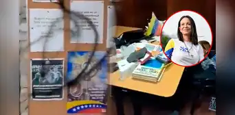 Seis encapuchados asaltaron oficina de María Corina Machado en Caracas