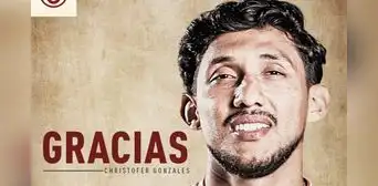 Christofer Gonzales se va de Universitario: pagó la indemnización y será nuevo jugador de Cristal Christofer Gonzales se va de Universitario: pagó la indemnización y será nuevo jugador de Cristal