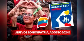 Bono Patria de 324 y 270 bolívares agosto 2024: ACTIVA en 5 pasos el NUEVO PAGO vía Sistema Patria