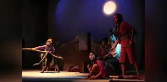 Niños de Carabayllo y la adaptación teatral de “Cholito en los Andes mágicos” de Óscar Colchado