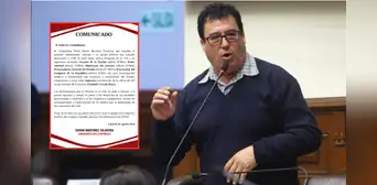 Edwin Martínez entregó USB con chats que involucrarían a congresistas y autoridades en blindaje a Vladimir Cerrón Edwin Martínez entregó USB con chats que involucrarían a congresistas y autoridades en blindaje a Vladimir Cerrón