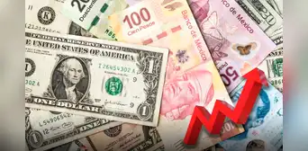 El dólar estadounidense se dispara frente al peso mexicano por un mal dato de empleo en Estados Unidos El dólar estadounidense se dispara frente al peso mexicano por un mal dato de empleo en Estados Unidos