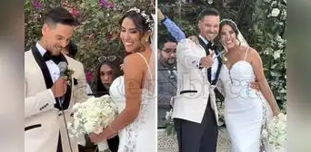 Boda Melissa Paredes y Anthony Aranda: pareja se dan el 'sí acepto' en un romántico matrimonio Boda Melissa Paredes y Anthony Aranda: pareja se dan el 'sí acepto' en un romántico matrimonio