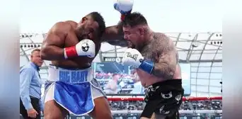¡Polémico empate! Andy Ruiz no puede con Jarrell Miller en su retorno a los rings