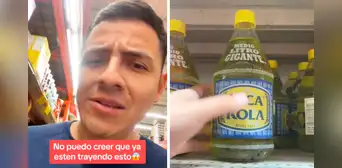 Peruano en Estados Unidos va a supermercado y se sorprende al encontrar ‘gordita’ de INCA KOLA: “Es otra cosa”