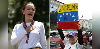 María Corina Machado emociona con esperanzador mensaje a venezolanos en Perú y el mundo: “Pronto van a regresar”