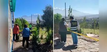 Arequipa: Vigilante fallece tras caerle muro en campo campestre de Carmen Alto Arequipa: Vigilante fallece tras caerle muro en campo campestre de Carmen Alto
