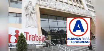 Revelan que miembros de Alianza para el Progreso obtuvieron órdenes de servicio en el Ministerio de Trabajo Revelan que miembros de Alianza para el Progreso obtuvieron órdenes de servicio en el Ministerio de Trabajo