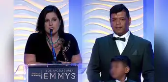 Claudia Cisneros y Javier Solano ganan premio Emmy de Los Ángeles por reportaje 'Tras los pasos de un migrante'